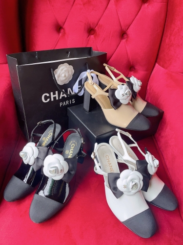 No.63407   size 35-40  Chanel 2023 new early spring sandals, eco-friendly mixed sheepskin