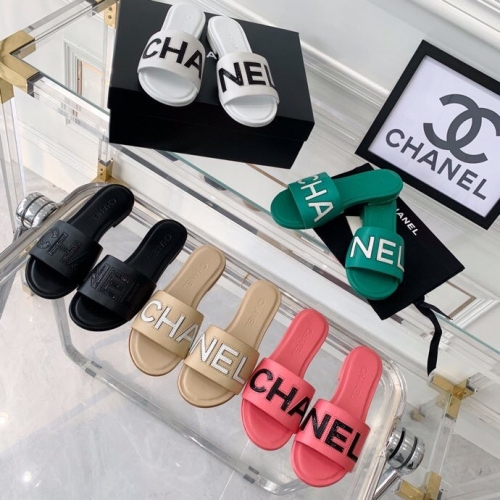 No.63457   size 35-40  Chanel sheepskin slippers