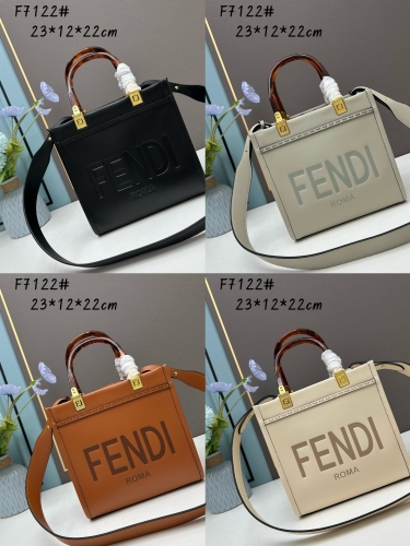 No.55279   122♯   23*12*22cm Sunshine small tote bag, cowhide+hard resin glass handle