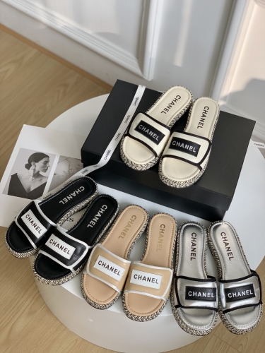 No.63678  size 35-40 Chanel Classic vintage mop series, customized fabric for the upper, sheepskin lining, and original outsole