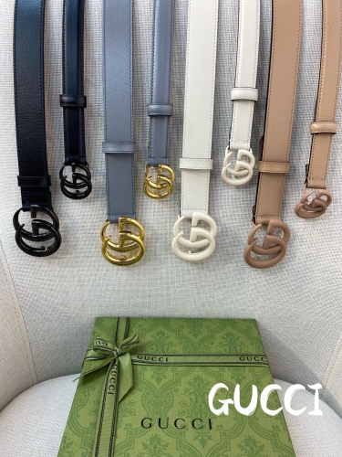 No.90745   GUCCI  Head layer calf leather, 2cm/3cm wide