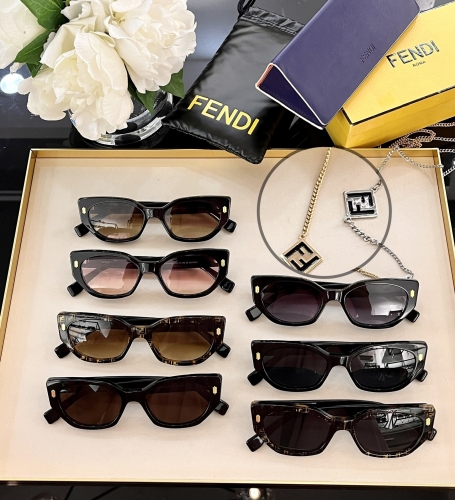 No.90795   FENDI  Letter printed classic style  Size: 52 ports 19-145