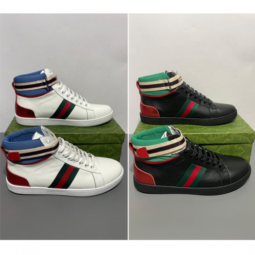 No.63723  Gucci High Top Casual Shoes and Sneakers SIZE 39-45 real pictures