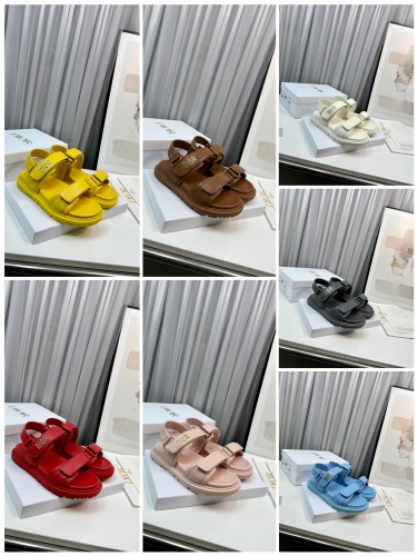 No.63805   DIOR size 35-41  Thick sole sandals, original customized special materials