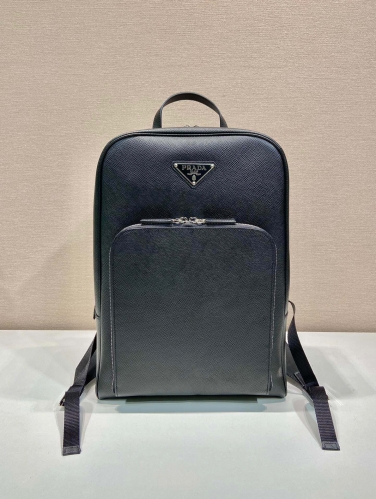 No.55596  2VZ102    30*43*12.5cm  New backpack, imported Saffiano leather