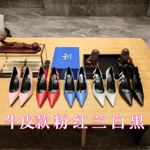 No.63915  Spring 2023 New Balenciaga/adidas, Cowhide High Heel Single Shoe, size: 34-42