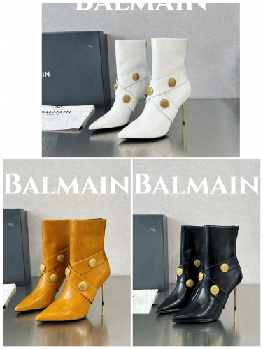 No.63939   Balman leather ankle boots, imported high-quality top layer cowhide, sizes 35-41