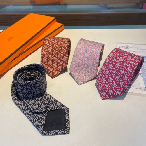 No.91001  Hermes. H letter tie series. 100% top-notch twill silk handmade customization