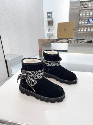 No.64250  UGG Snow boots. Integrated sheepskin and wool. High quality cow suede. Size 35-41