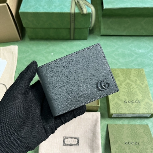 No. 55957   428727   11*7.5cm  GG Marmont series wallet. Original factory leather