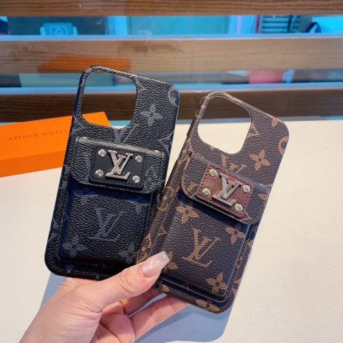 No.91116   LV card bag crossbody phone case with chain