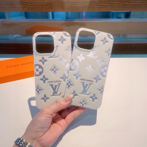 No.91103   LV Hot Silver Series, Lv All Inclusive Phone Case