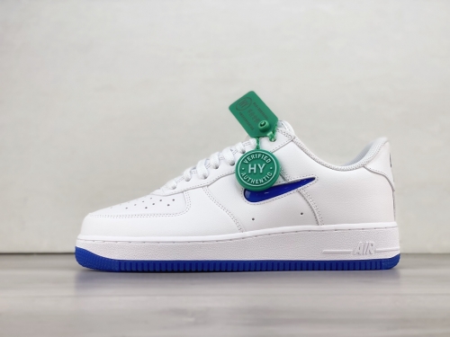 No.64307   Nk Air Force 1 07 Low "Royal Jewel" Jelly Hook Air Force One Low Top Casual Board Shoes FN5924-102