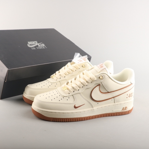 No.64310   Air Force 1'07 Low Anniversary Rice Brown  DQ7658-109