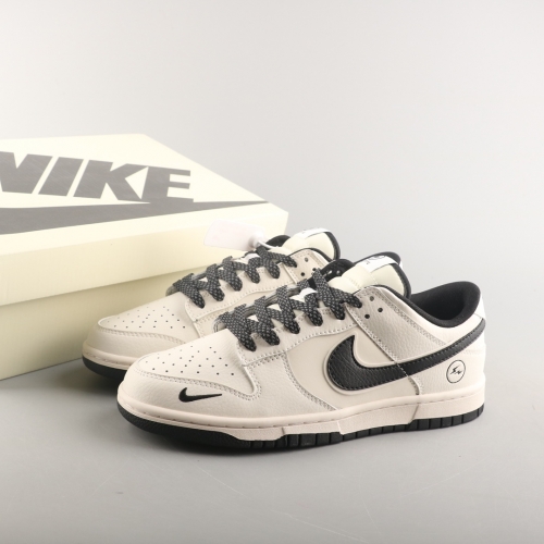 No.64312   NK Dunk Low Retro Lightning co branded beige white black low top casual sports board shoes XD1688-015