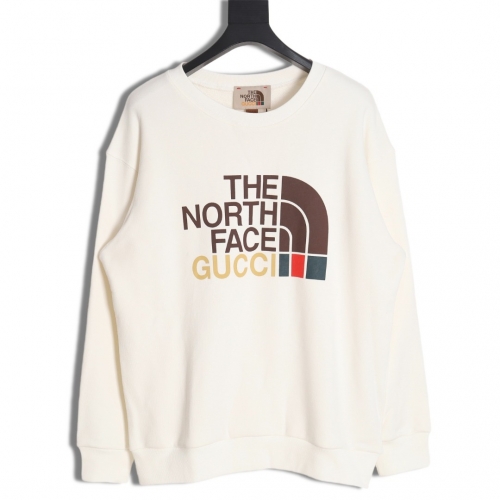 No.91181  Gucci&The North Face Gucci North 21Fw Co branded Printed Logo Round Neck Sweater Size: XS-L