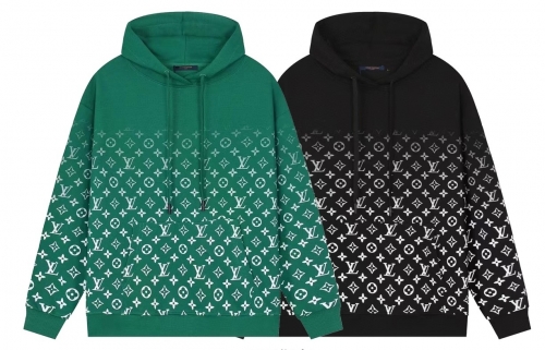 No.91184   LV Louis Vuitton Ski Series Gradient Hoodie Code XS-L