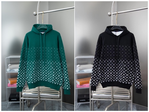 No.91185  LV New Hooded Sweater Knit Size S-XL