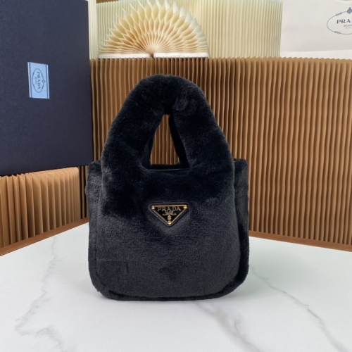 No. 56002   1BA349   18*15.5*10cm  Wool Mini Handbag