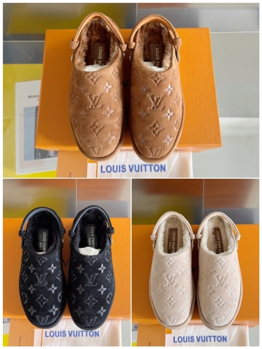 No.64322    LV  ASN ATFORM series Original custom imported top layer cowhide Integrated inner lining and fur  Size 35-41