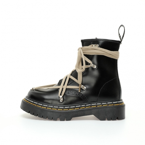 No.64334   Rick Owens x Dr. Martin Martens 1460 Bex Hiking Boots collection Martin boots“ Size 35-46