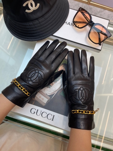 No.91234  Chanel sheepskin gloves Size M-L