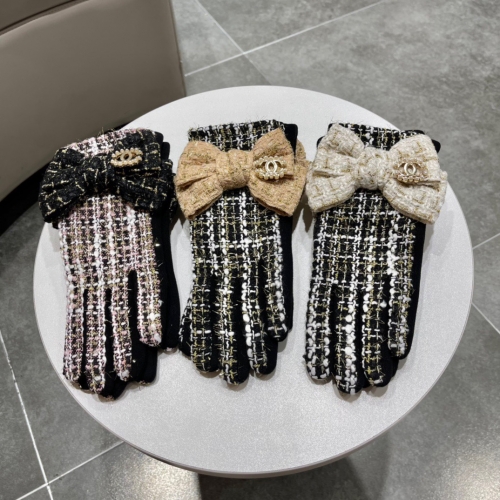 No.91232    Chanel counter new product wool gloves