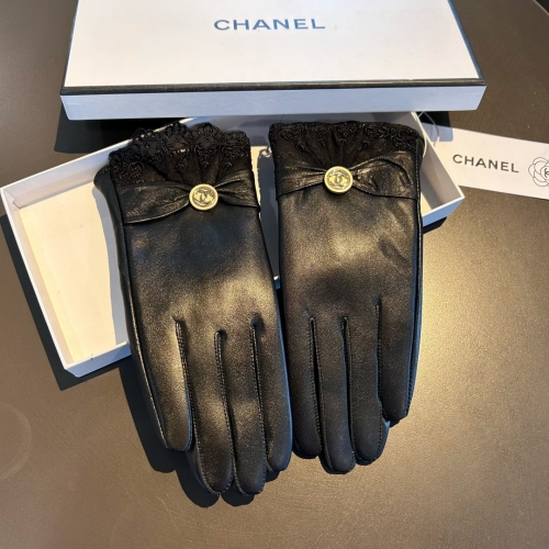 No.91266   Chanel Sheepskin gloves Size M-L