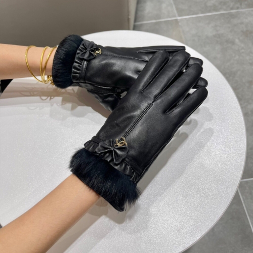 No.91277  Chanel Sheepskin gloves Size M-L