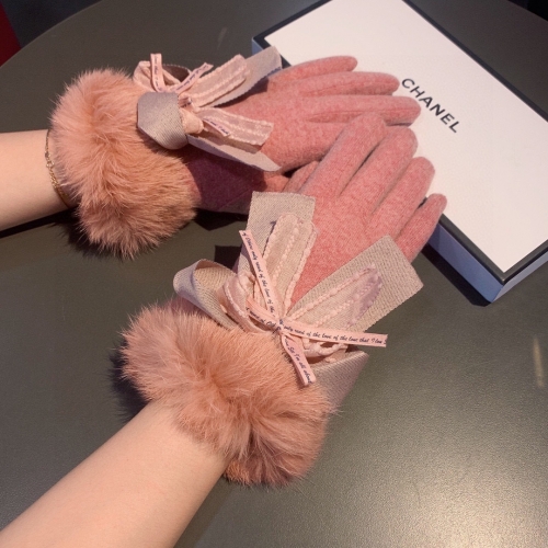 No.91276  Chanel  Lazy rabbit hair  Wool gloves