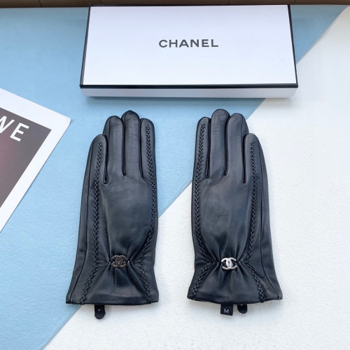 No.91252   Chanel  Sheepskin gloves Size: M-L