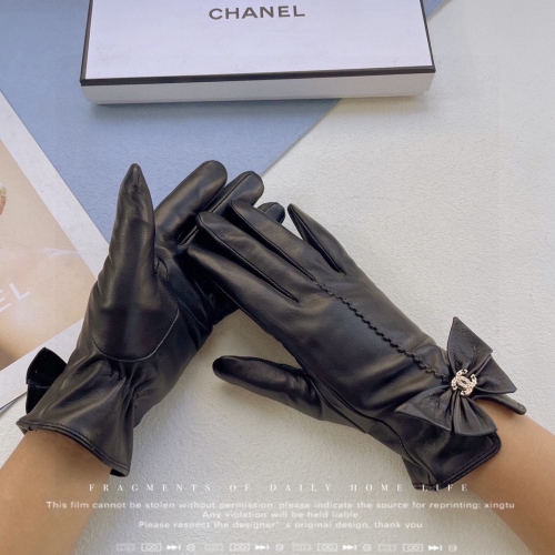 No.91251   Chanel   Sheepskin gloves Size: M-L