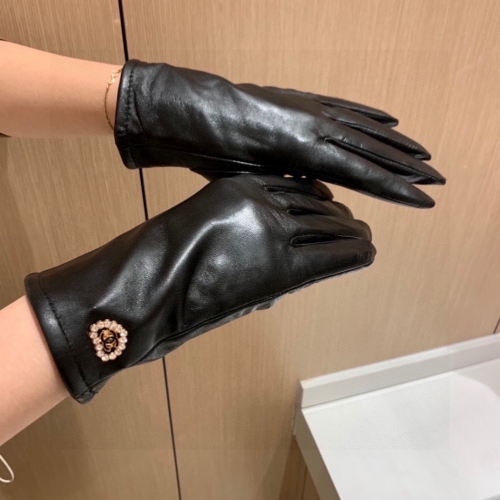 No.91267   Chanel Sheepskin gloves Size M-L