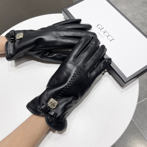 No.91281   Gucci Sheepskin gloves Size M-L