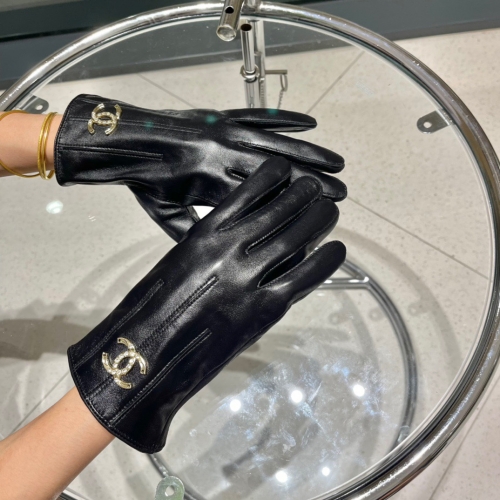 No.91255   Chanel Sheepskin gloves Size: M-L