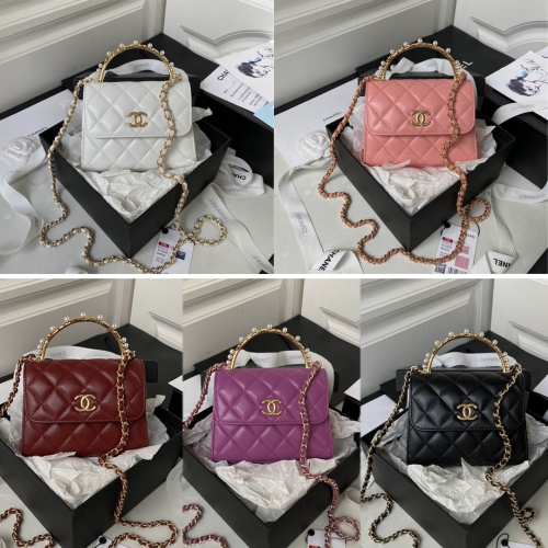 No.55796 22B Kelly AP3513  11.5*14.5*5.5cm 23B Kelly Fa Pearl Wrist Handheld Crossbody Bag