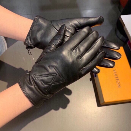 No.91328   LV Sheepskin gloves Size M-L