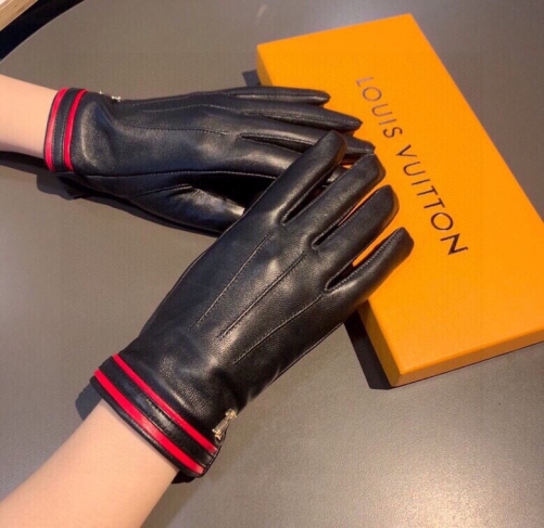 No.91327   LV Sheepskin gloves Size M-L