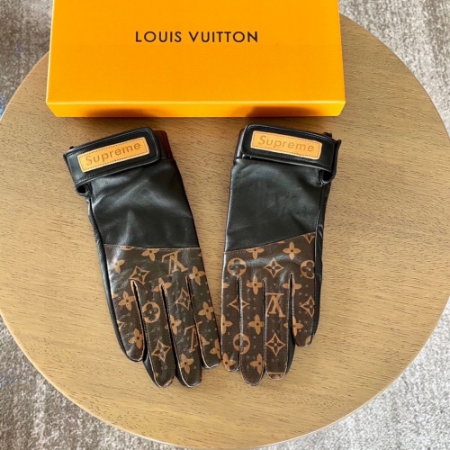 No.91332   Lv&Supreme Joint Couple Sheepskin Gloves