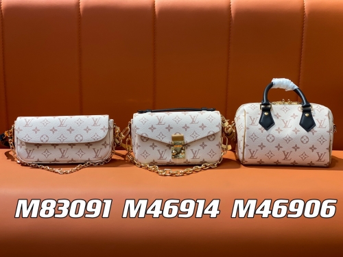 No.56155 M46096 M46906 Speedy Bandoulière 20  20.5 x 13.5 x 12cm, .M46914 Pochette Métis East West 21.5x13.5x6cm .M83091 Monogram Wallet On Chain Ivy