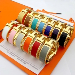 No.90594  2023 February the clic H bracelet Hermes 12mm 18mm SIZE  #17 #19 for choose