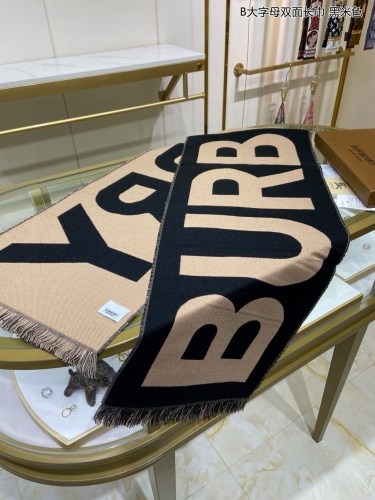 No.90133 Scarves and shawls 2021 BURBERRY 33*180cm Double Jacquard scarf