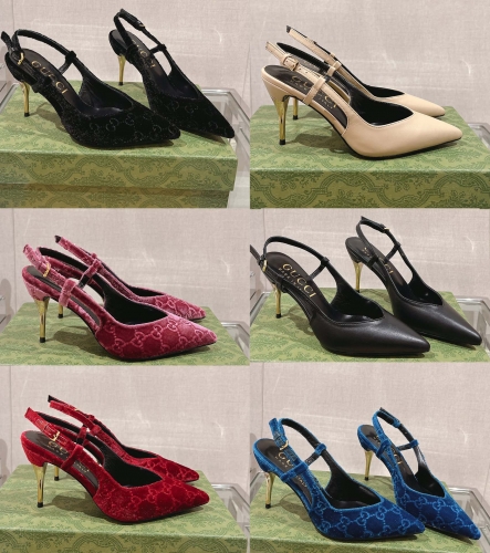 No.56239 24ss 8cm high heels 35-39 40#/41#cn customize