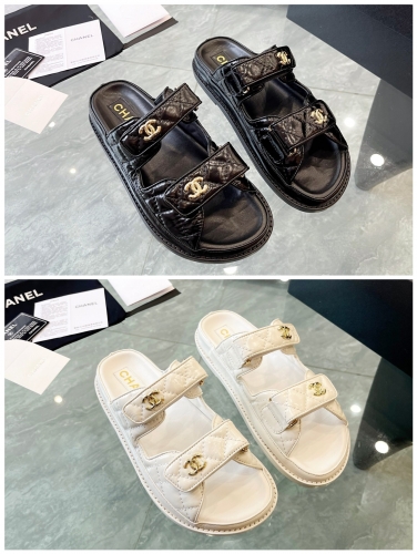 No.64519   Chanel Beach Slippers Size: 35-42