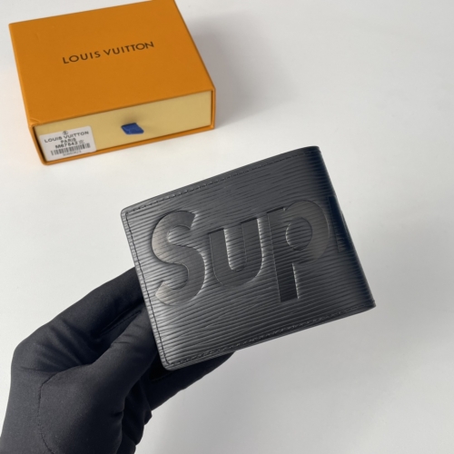 No.50424 Supreme LV Hip-hop 11.5×9×5cm M67542 epi short wallet