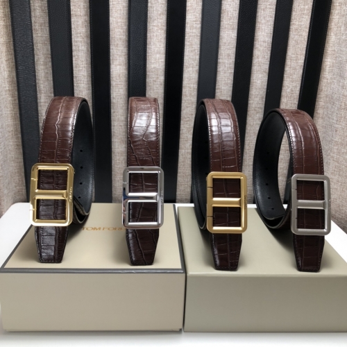 No.91376   Double sided cowhide belt Original cowhide with steel buckle 3.5 width