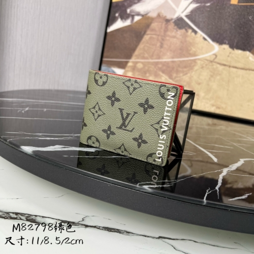 No.56660     M82798   11*8.5*2cm  Slender wallet Monogram canvas