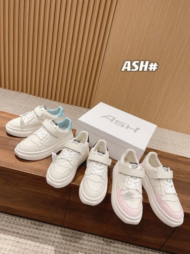 No.64758    ASH Environmentally friendly footwear INTENSE Chromium free cowhide splicing recyclable leather Size: 35-40
