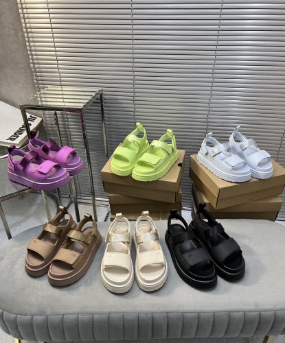 No.64786     UGG Xuan Jin Velcro Sandals EVA outsole Size: 35-40
