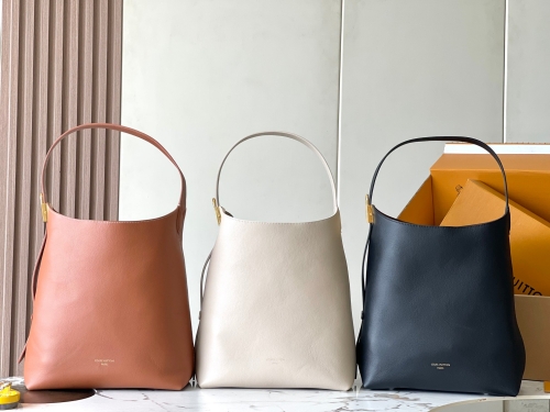 No.56760    M24974     M25022      M24856   31*35*18cm   Premium MB chip version Low Key Hobo Medium Handbag Original factory leather